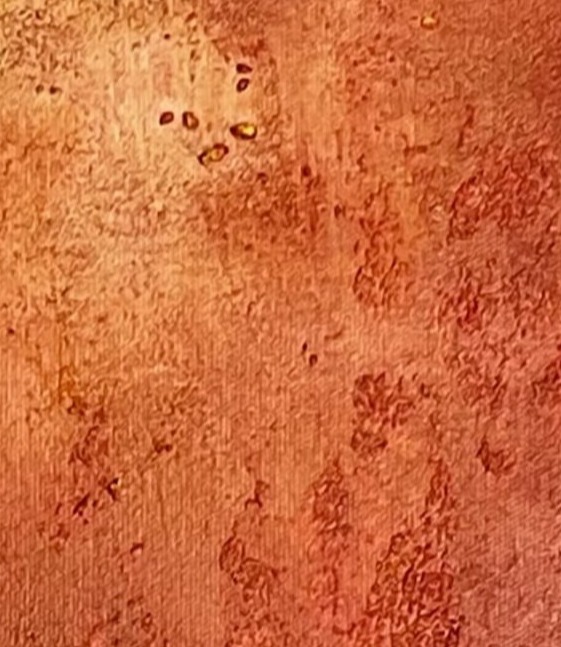 Beneath, close up